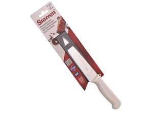 FACA PARA CARNE LÂMINA TRIANGULAR 15CM KBKW302 BRANCO STARRETT