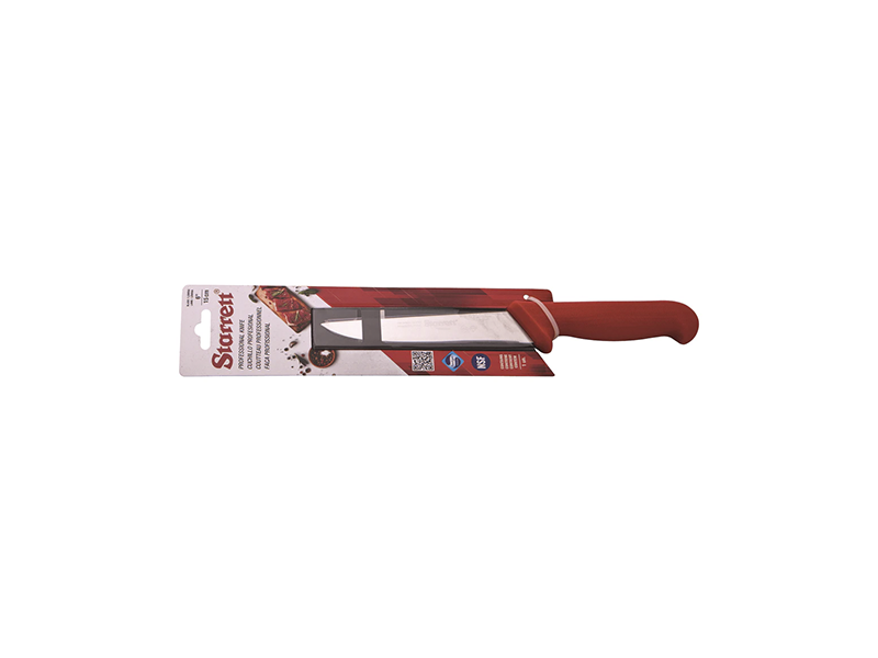 FACA DES. LARGA 15CM KBKR103 VERMELHO STARRETT