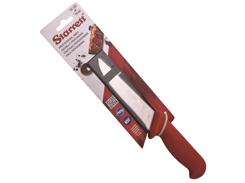 FACA DES. LARGA 15CM KBKR103 VERMELHO STARRETT
