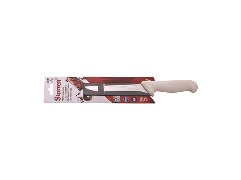 FACA PARA DESOSSAR RETA 15CM 6" KBKW104 BRANCO STARRETT