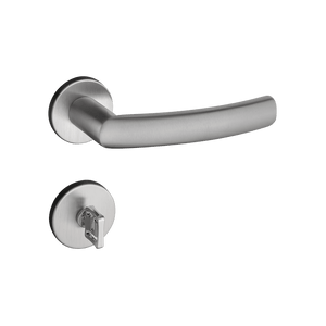 FECHADURA BANHEIRO LUMA ROSETA  INOX ESCOVADO 582/90B IXE PADO