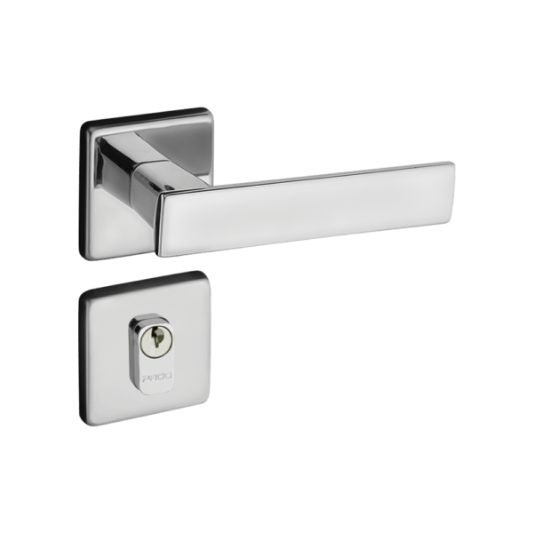 FECHADURA EXTERNA QUADRA ROSETA CROAMDO 701/80E CR PADO