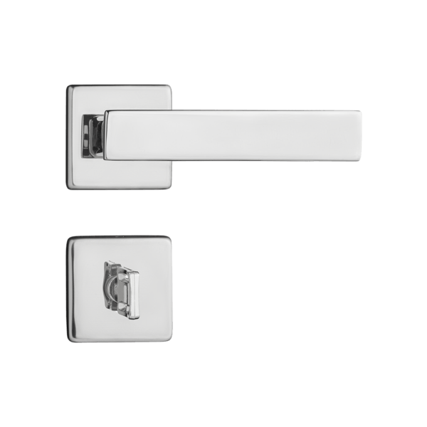 FECHADURA BANHEIRO QUADRA ROSETA CROMADO 701/80B CR PADO