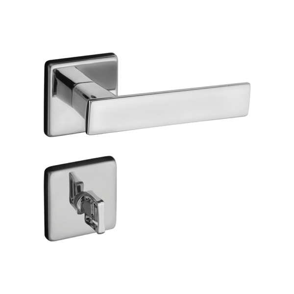 FECHADURA BANHEIRO QUADRA ROSETA CROMADO 701/80B CR PADO