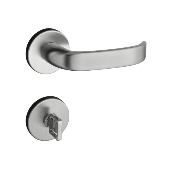 FECHADURA BANHEIRO MAGNUM ROSETA CROMADO ACETINADO 931/80B CRA PADO