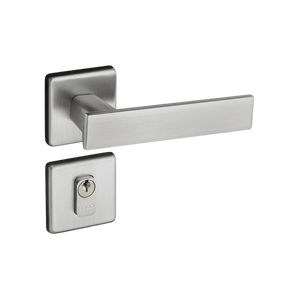 FECHADURA EXTERNA QUADRA ROSETA CROMADO ACETINADO 701/80E CRA PADO