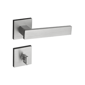 FECHADURA BANHEIRO QUADRA ROSETA CROMADO ACETINADO 701/80B CRA PADO