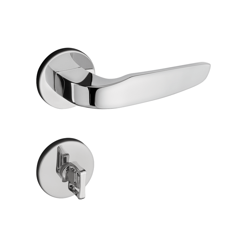 FECHADURA BANHEIRO IBIZA ROSETA 194/90B CROMADO PADO