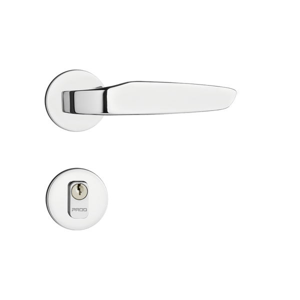 FECHADURA EXTERNA IBIZA ROSETA CROMADO 194/90B CR PADO