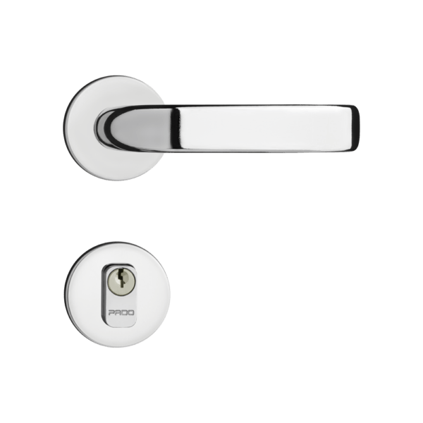 FECHADURA EXTERNA MAGNUN ROSETA CROMADO 931/80E CR PADO