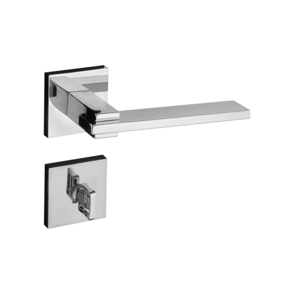 FECHADURA BANHEIRO NINA ROSETA CROMADO 221/90B CR PADO