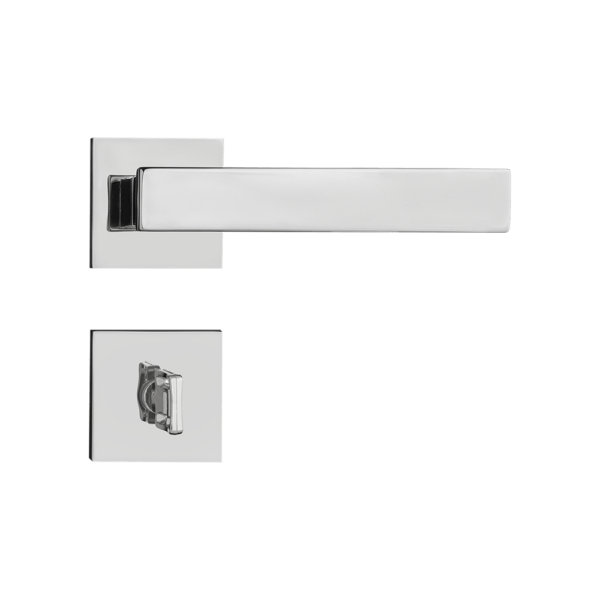 FECHADURA BANHEIRO RETRO ROSETA CROMADO 411/90B CR PADO