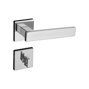 FECHADURA BANHEIRO RETRO ROSETA CROMADO 411/90B CR PADO