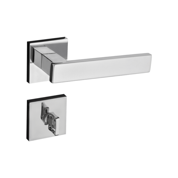 FECHADURA BANHEIRO RETRO ROSETA CROMADO 411/90B CR PADO