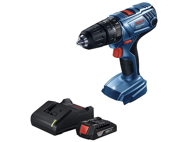 PARAFUSADEIRA E FURADEIRA DE IMPACTO 18V GSB180LI 06019F83E4 BOSCH