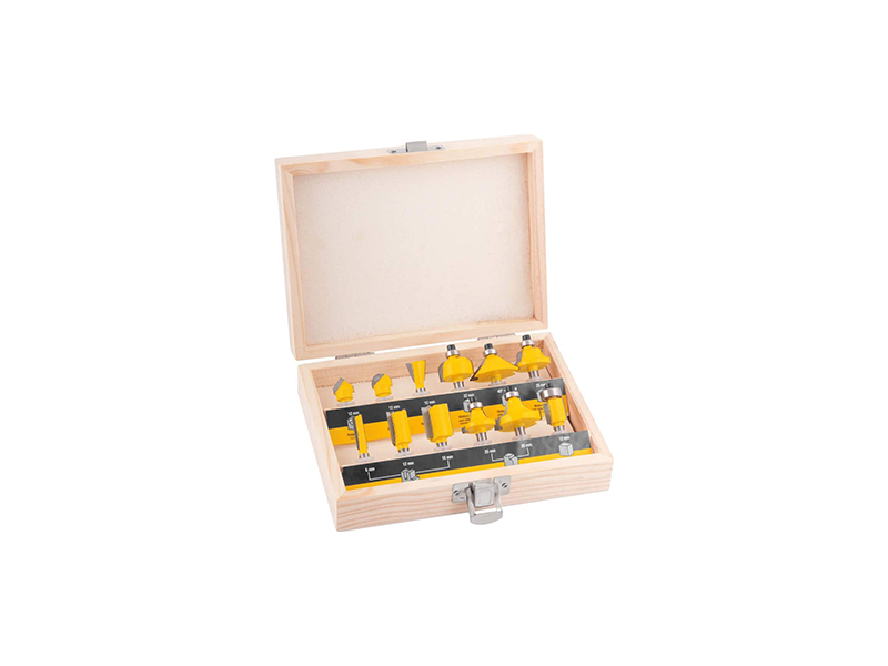 JOGO DE FRESAS PARA MADEIRA COM 12 PEÇAS 53.14.120.120 VONDER