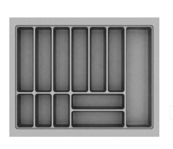 DIVISÃO DE TALHERES 640X510X50MM CINZA 0858-CZ CANGO