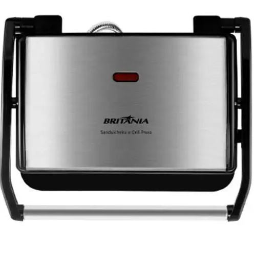 SANDUICHEIRA E GRILL PRESS BGR27I 850W 220V BRITÂNIA