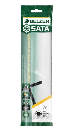CHAVE HEXAGONAL ALLEM BELZER 1/4" 220504BR