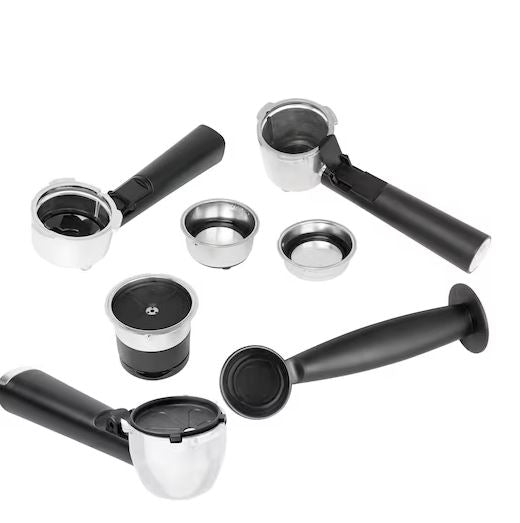 CAFETEIRA ESPRESSO MULTIFUNÇÕES GOURMAND GRIS 2X1 BLACK&DECKER