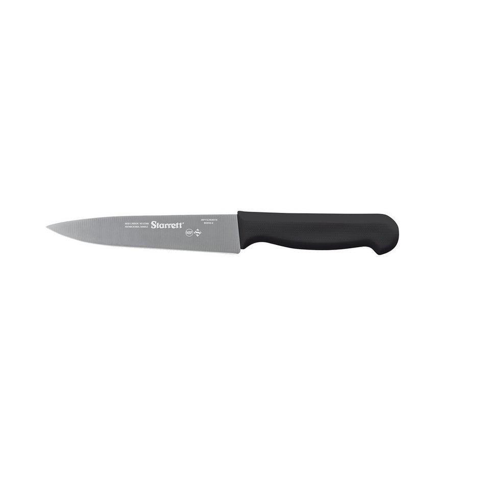 FACA PARA CARNE LÂMINA TRIANGULAR 15CM KBKB302 PRETO STARRETT