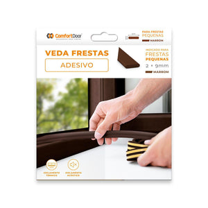 VEDA FRESTAS 2MM MARROM 6MT COMFORT DOOR