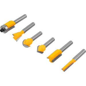 JOGO DE FRESAS PARA MADEIRA COM 6 PEÇAS 53.14.060.060 VONDER