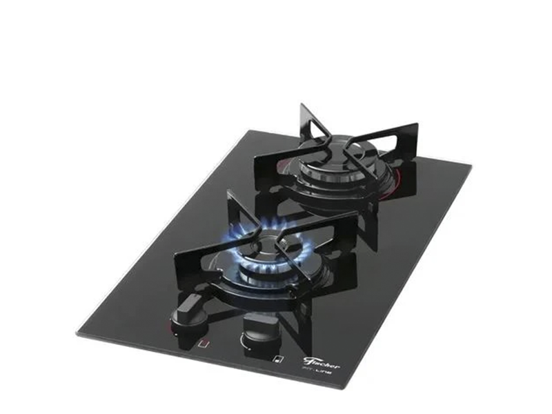 FOGÃO COOKTOP FISCHER 2Q A GÁS FIT LINE BIVOLT 27185.60015