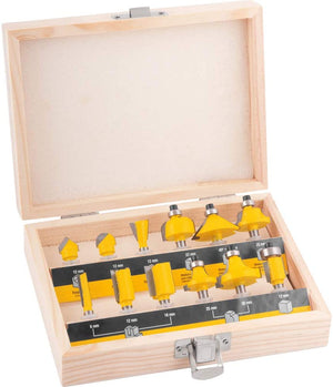 JOGO DE FRESAS PARA MADEIRA COM 12 PEÇAS 53.14.120.120 VONDER