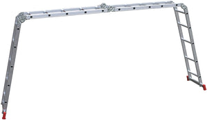 ESCADA ARTICULADA EM ALUMÍNIO 20 DEGRAUS 5X4 ESC0294 BOTAFOGO
