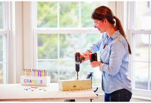 PARAFUSADEIRA/FURADEIRA DE IMPACTO 20V ÍON LÍTIO BCD704C1-BR 2 VELOCIDADES BLACK+DECKER