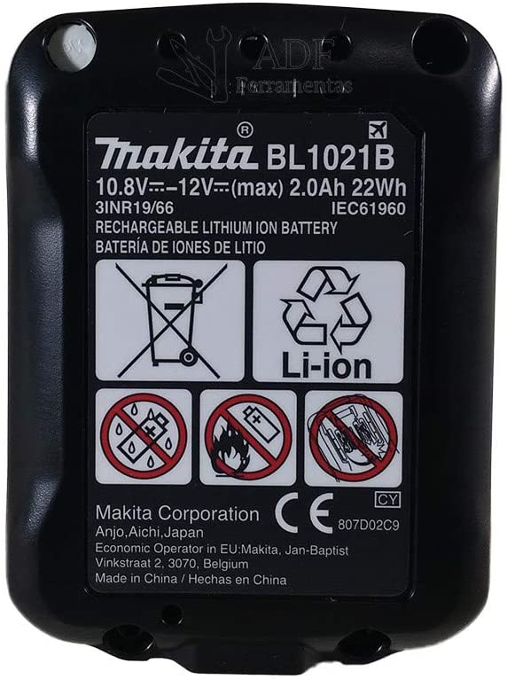 BATERIA 12V 2.0AH LI-ION BL1021B 197397-7 MAKITA