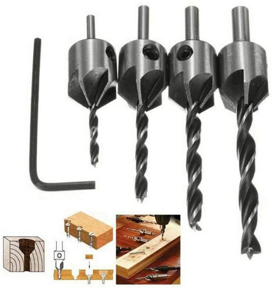 JOGO DE BROCAS ESCAREADORA COM 8 PEÇAS 366,0004 ROCAST