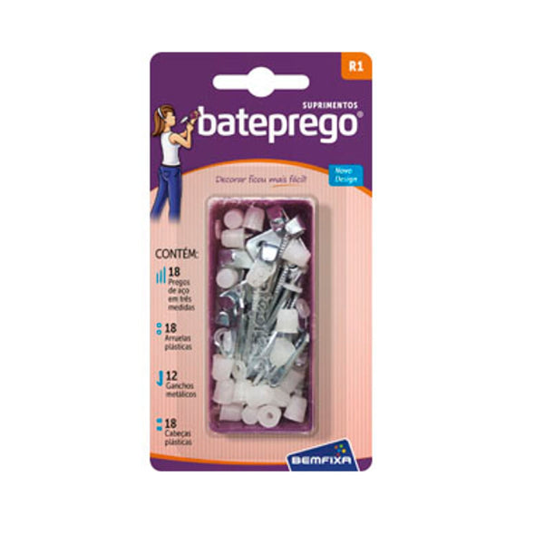 KIT DE SUPRIMENTOS PARA BATE PREGO R1 5005 BEMFIXA