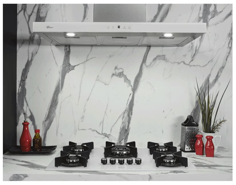 FOGÃO COOKTOP FISCHER 5Q TRIPLA CHAMA INFINITY BRANCO BIVOLT 26298.62470