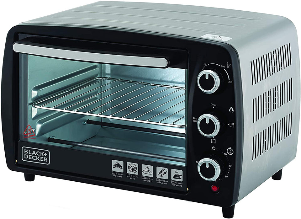 FORNO ELÉTRICO FT16-B2 16LT PRETO 1.200W 220V BLACK & DECKER