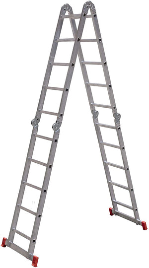 ESCADA ARTICULADA EM ALUMÍNIO 20 DEGRAUS 5X4 ESC0294 BOTAFOGO