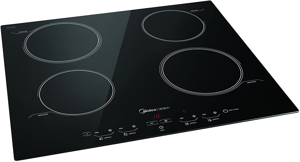 FOGÃO COOKTOP DE INDUÇÃO MIDEA 4 BOCAS CYAD42 220V MIDEA