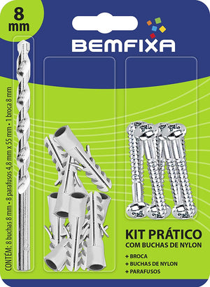 KIT PRÁTICO 8MM 3376 BEMFIXA