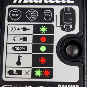 CARREGADOR DE BATERIA 7,2V ATÉ 12V DE ÍONS DE LÍTIO BIVOLT DC10WB MAKITA