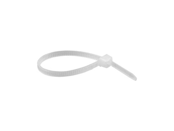 ABRAÇADEIRA DE NYLON BRANCO 10CM COM 100 PEÇAS 2815100100 VONDER
