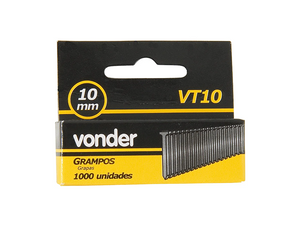 GRAMPO PINO 10MM VT10 CAIXA COM 1.000 PEÇAS 2898610000 VONDER
