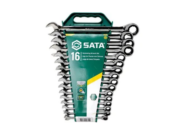 JOGO CHAVE COMBINADA CATRACA 8-24MM 16PC ST08034L