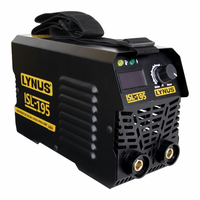 INVERSORA DE SOLDA ISL-195S MMA IGBT 160A 220V LYNUS