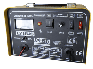 CARREGADOR DE BATERIA PORTATIL LCB-10 220V LYNUS