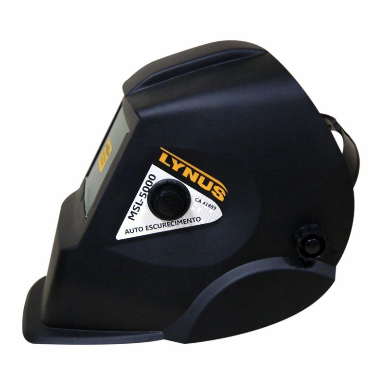 MÁSCARA DE SOLDA AUTOMÁTICA COM REGULAGEM 9 A 13  MSL-5000 LYNUS
