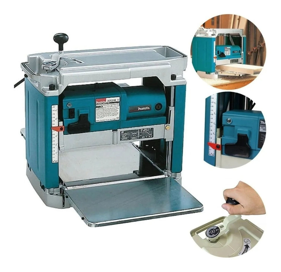 PLAINA DESENGROSSO 304MM 2012NB-220V 1.650W MAKITA