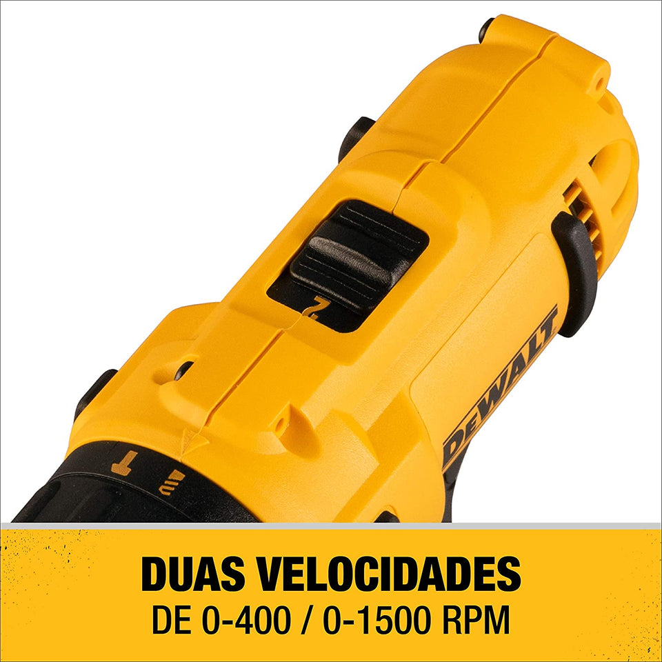 PARAFUSADEIRA/FURADEIRA DE IMPACTO 3/8'' 12V MAX ÍON DE LÍTIO DCD716D2 DEWALT