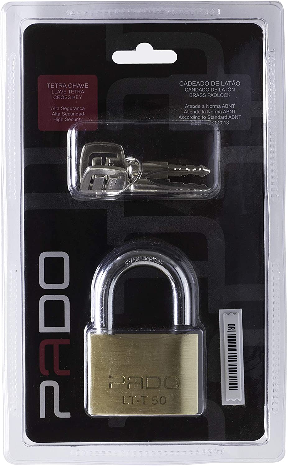 CADEADO PADO TETRA LT Q-50MM 52018835