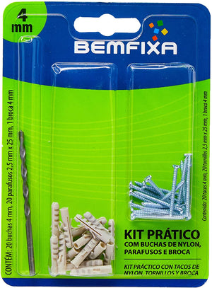 KIT PRÁTICO 4MM 3368 BEMFIXA